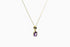 Divya दिव्या | Amethyst | Halskette | 18K Vermeil Vergoldung
